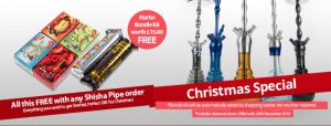 Promotional banner - Free Flavours and Charcoal